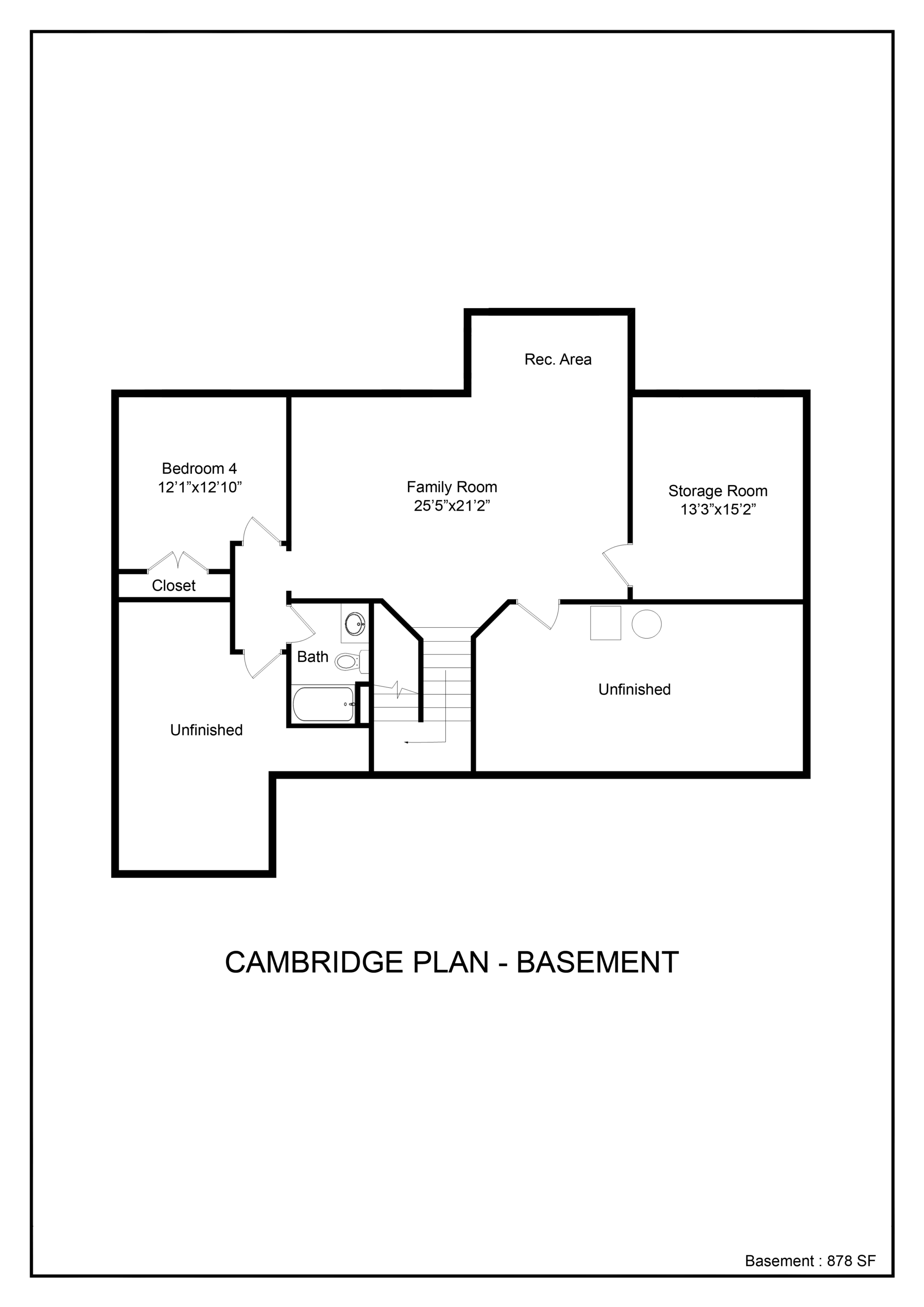 cambridge plan basement