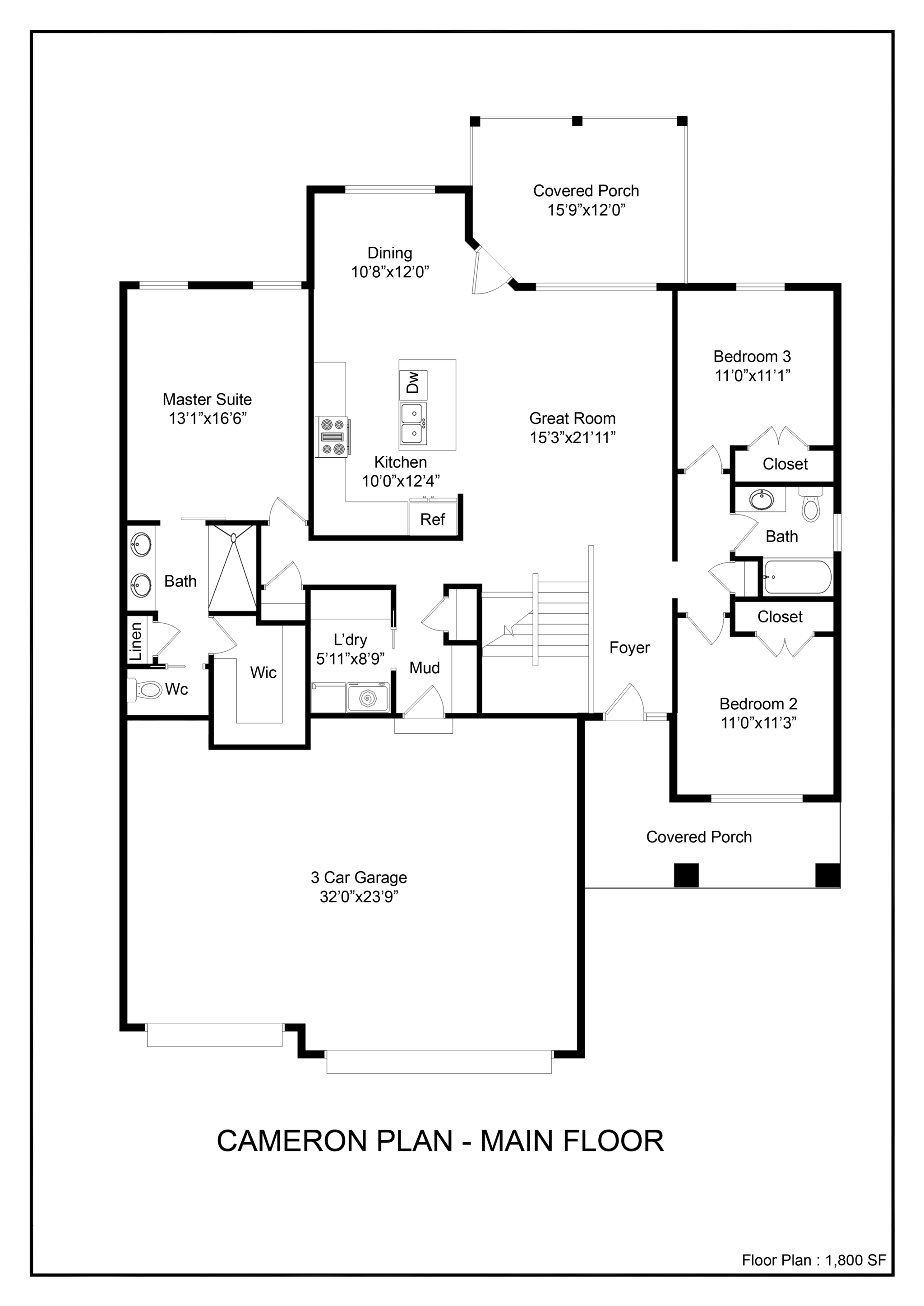 cameron plan - main floor