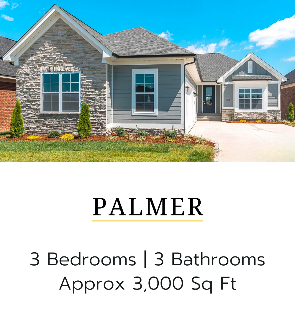 Palmer 3 bedroom 3 bathrooms Home Plan in Champion's Pointe