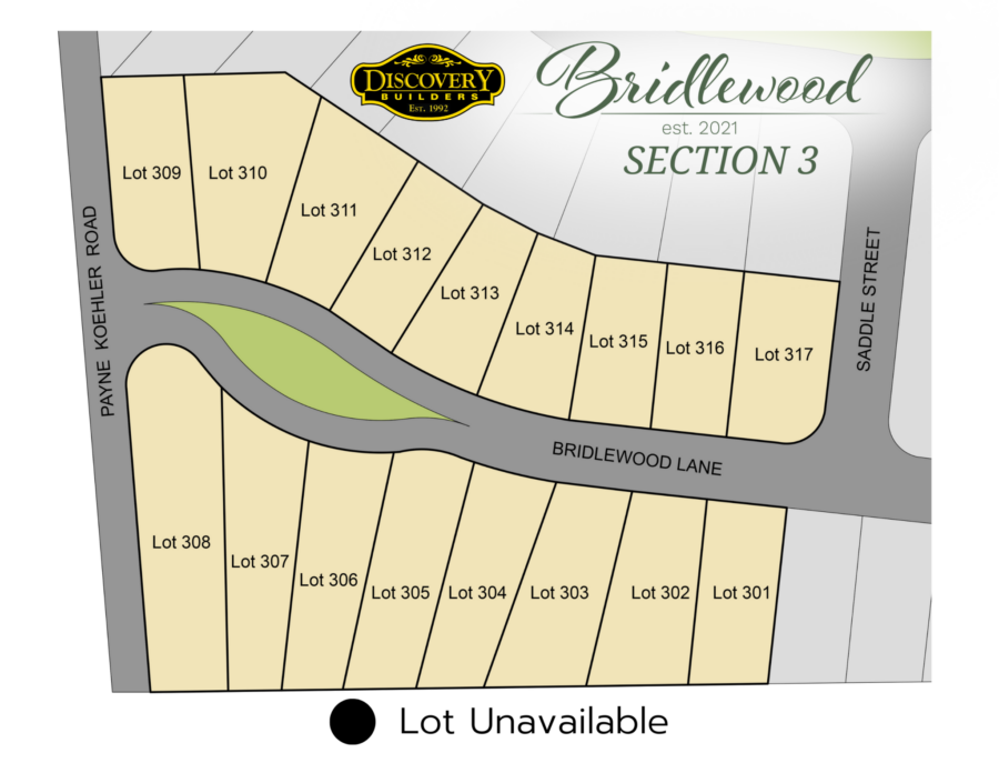 Bridlewood Section 3 Plat